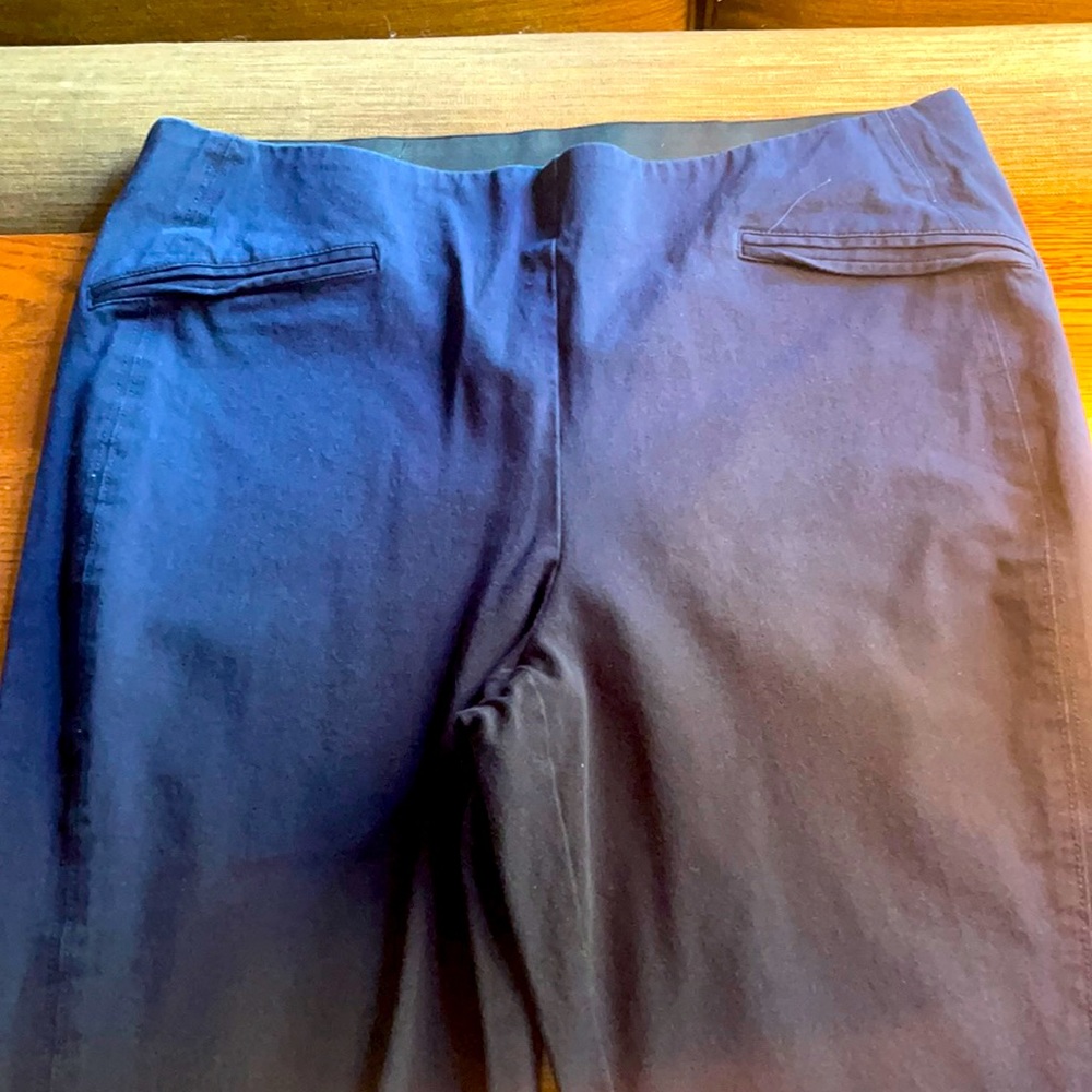 INC navy pants wide leg